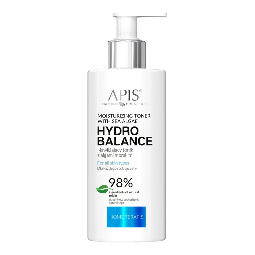 Apis Home TerApis Hydro Balance Moisturizing Toner with Sea Algae for All Skin Types 300ml