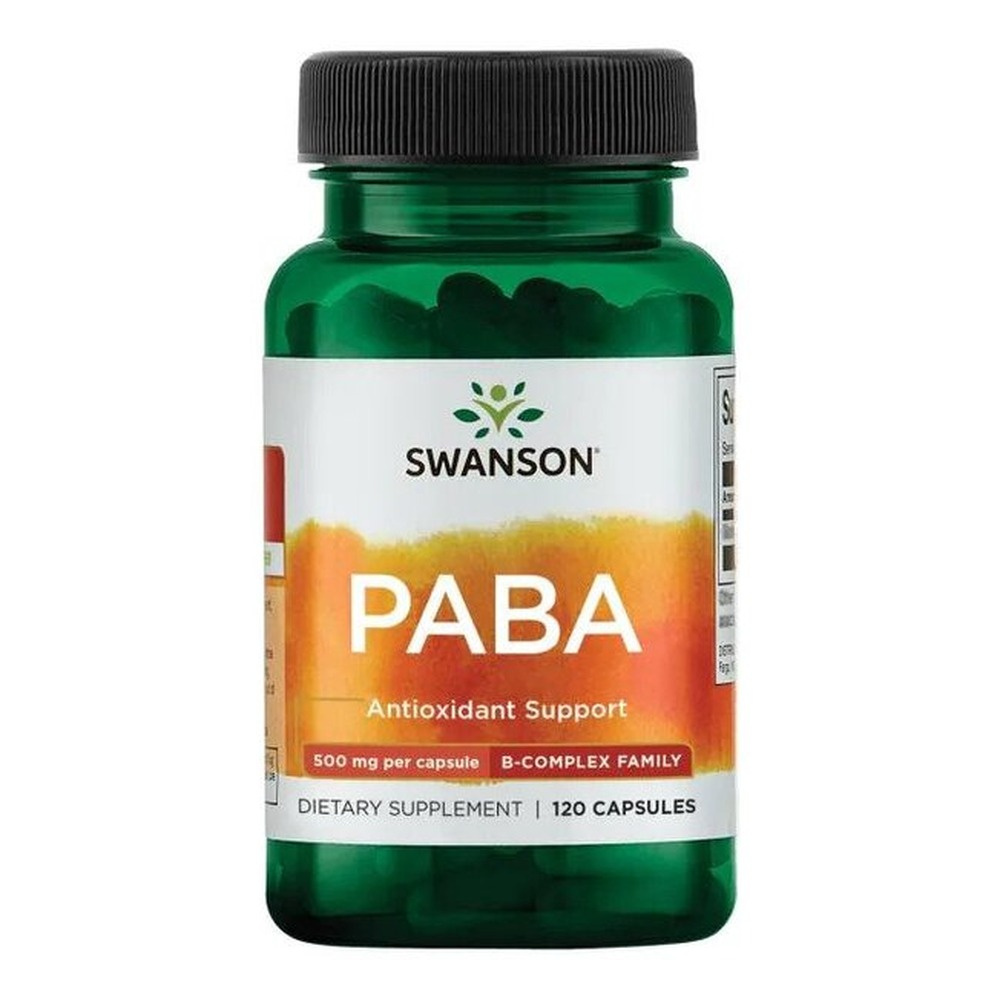 Swanson PABA, 500mg - 120 caps