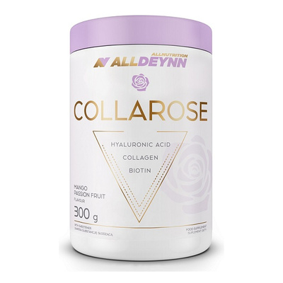 AllDeynn Collarose Collagen Hyaluronic Acid and Biotin for Healthy Skin with Mango Passion Fruit Flavor 300g