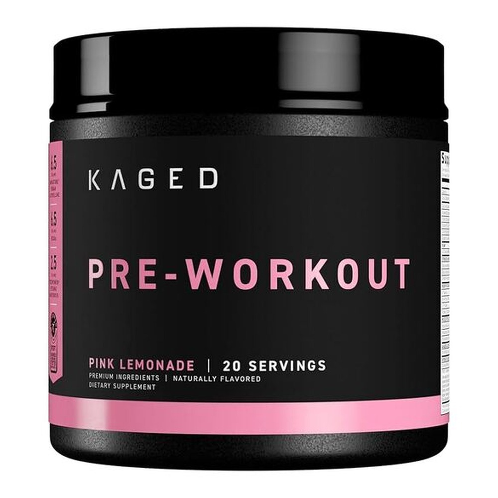 Kaged Muscle Pre-Kaged Pre-Workout for Athletes Pink Lemonade Flavour 560g