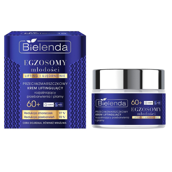 Bielenda Exosomes of Youth Anti-Wrinkle Lifting & Brightening Cream 60+ 50ml