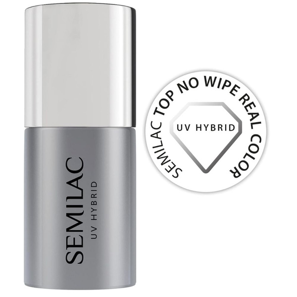 Semilac Real Color Top Coat No Wipe 11ml