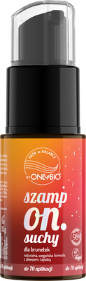 OnlyBio Hair in Balance Refreshing Dry Shampoo for Brunettes 35g
