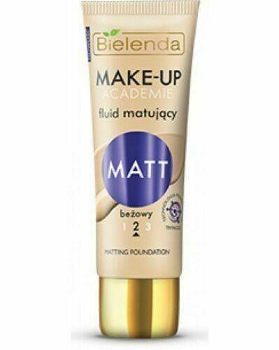 Bielenda Make Up Academie Matting Fluid Foundation 02 Beige 30g