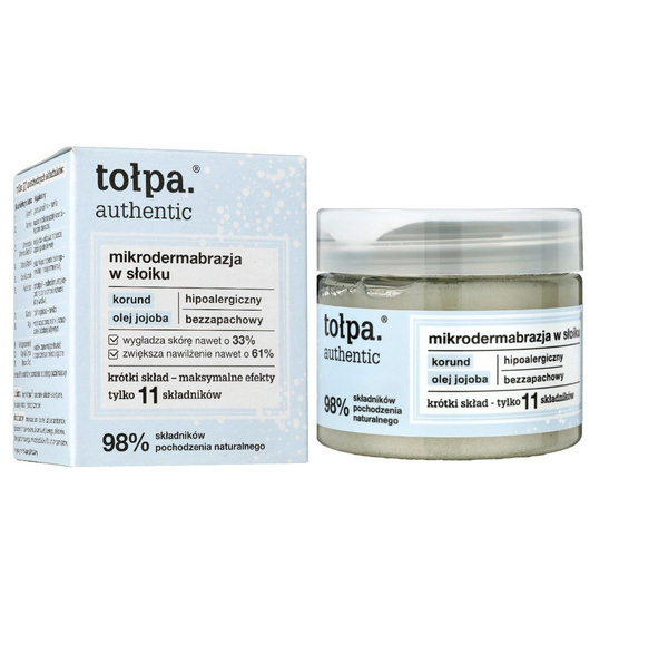 Tolpa Authentic Microdermabrasion Exfoliating Face Treatment 65g