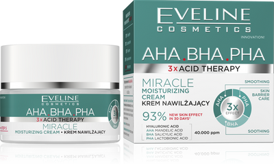 Eveline 3X Acid Therapy Moisturizing Day and Night Cream 50ml