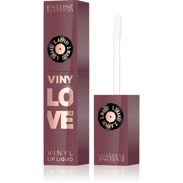 Eveline VinyLove Liquid Vinyl Lipstick with Gloss Effect No.08 Honey 4ml