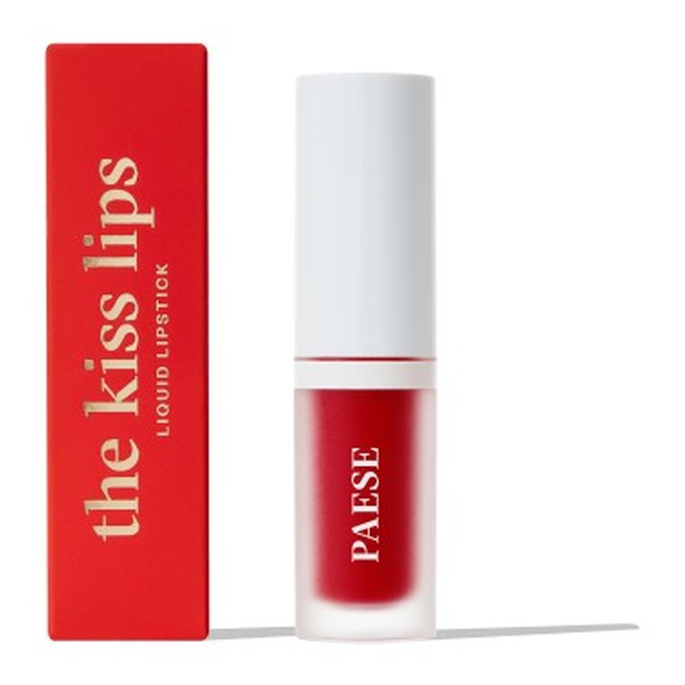 Paese The Kiss Matte Liquid Lipstick 06 Classic Red 3.4ml