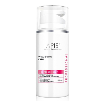 Apis Professional Couperose Stop Vitamin Cream for Sensitive Skin with Capillaries 100ml