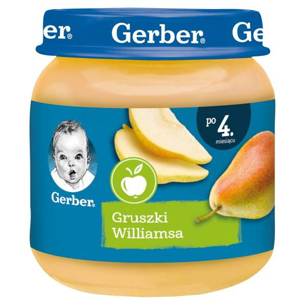 Gerber Dessert Williams Pears for Babies after 4 Months 125g
