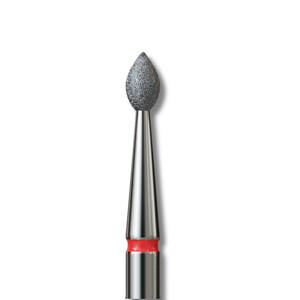 IQ Nails Diamond Nail Drill Bit Flame Shaped Fine 2.1mm 243.514.021 1 Piece