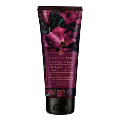 Barwa Spa Experience Moisturizing and Regenerating Shower Gel Pink Pepper and Violet 200ml