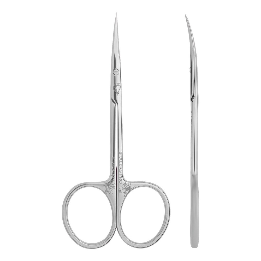 Staleks Pro Exclusive 22 Type 1 Magnolia Cuticle Scissors Precision Manicure SX-22/1m