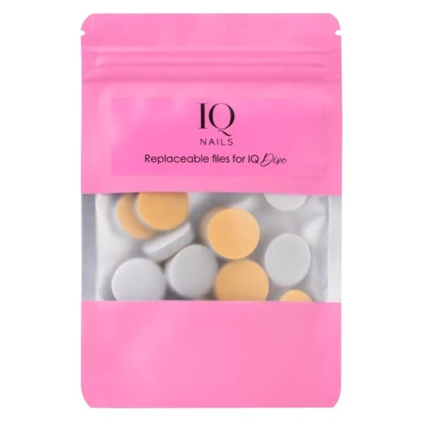 IQ Nails Sponge Pads for Foot Polishing 20mm 25 pcs