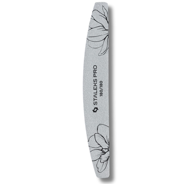 Staleks Expert Pro NFE-40 Crescent Mineral Nail File 180/180 Grit 25pcs