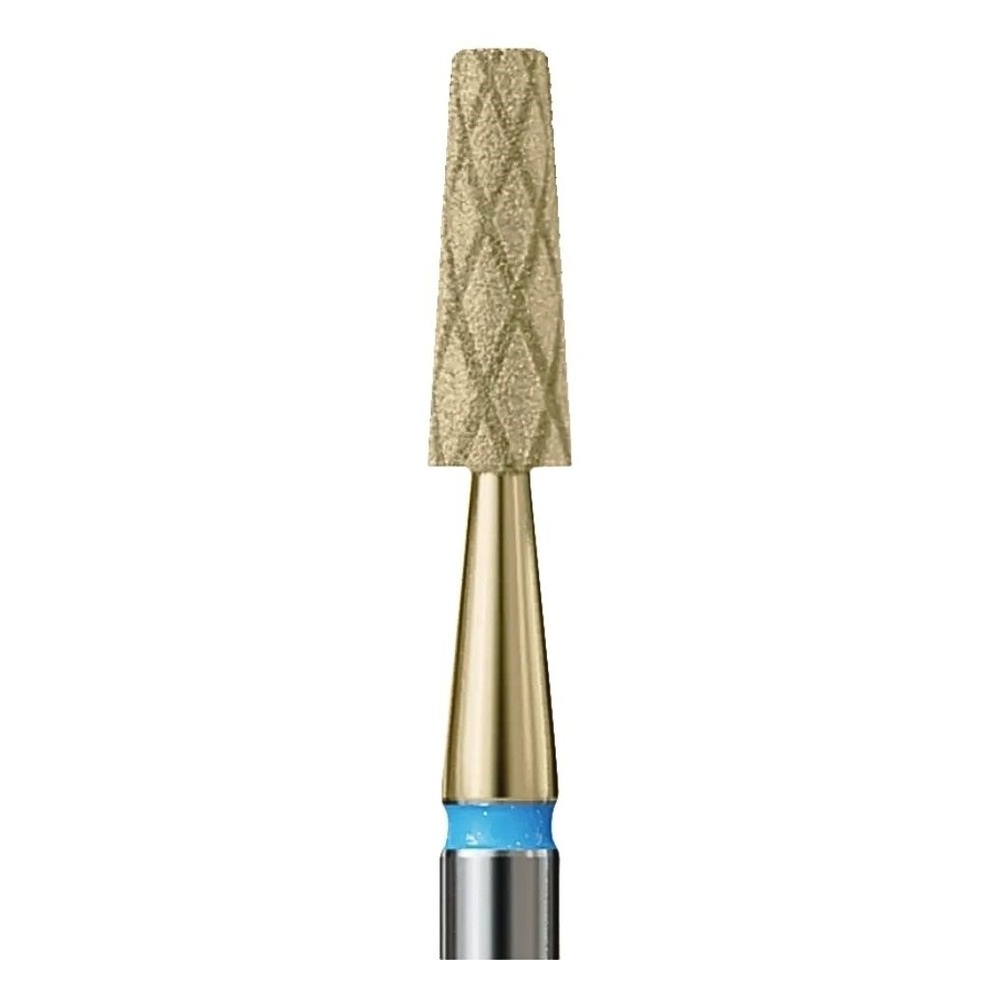 IQ Nails Cool Gold Line Diamond Bi-Directional Drill Bit Cone 3.1mm