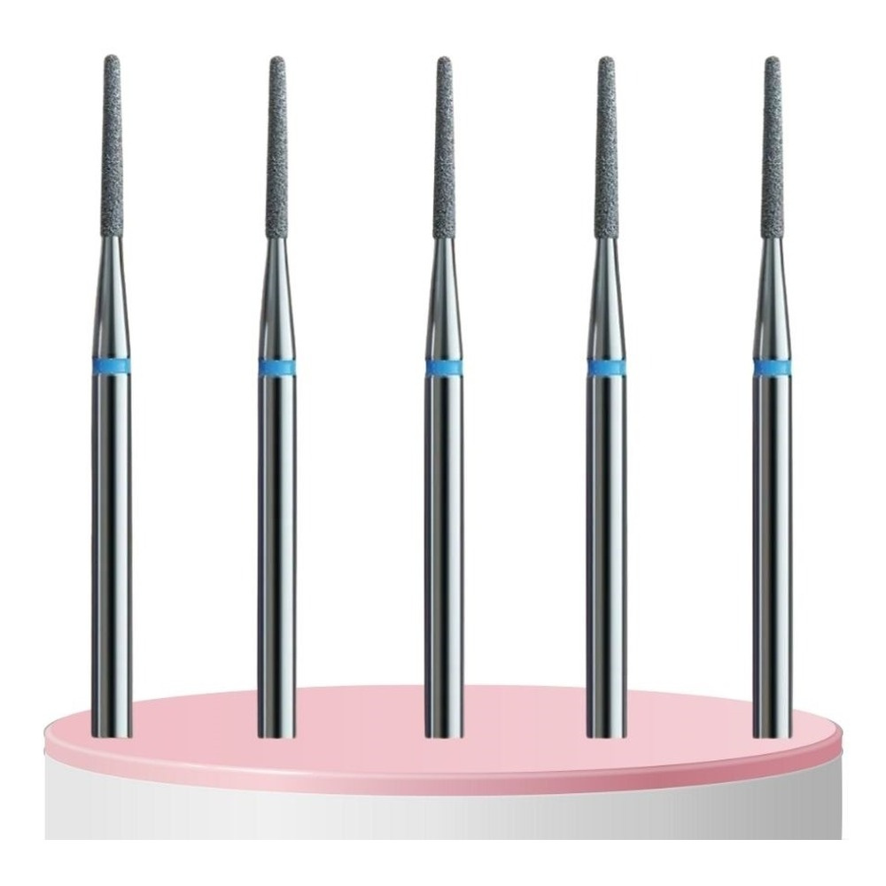 IQ Nails Diamond Nail Drill Bits Rounded Cone 1.4mm 5 pcs