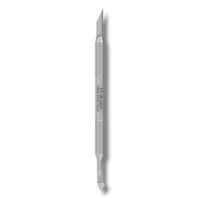 Staleks Pro Expert 90 Type 4.2 Manicure Pusher Slanted Pusher And Bent Blade 135mm