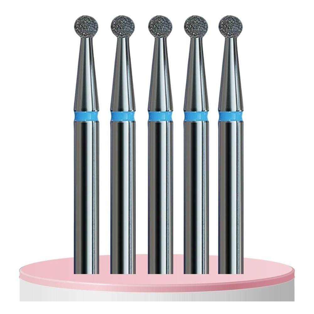 IQ Nails Professional Diamond Drill Bits Ball Shape 1.8mm 5 pcs