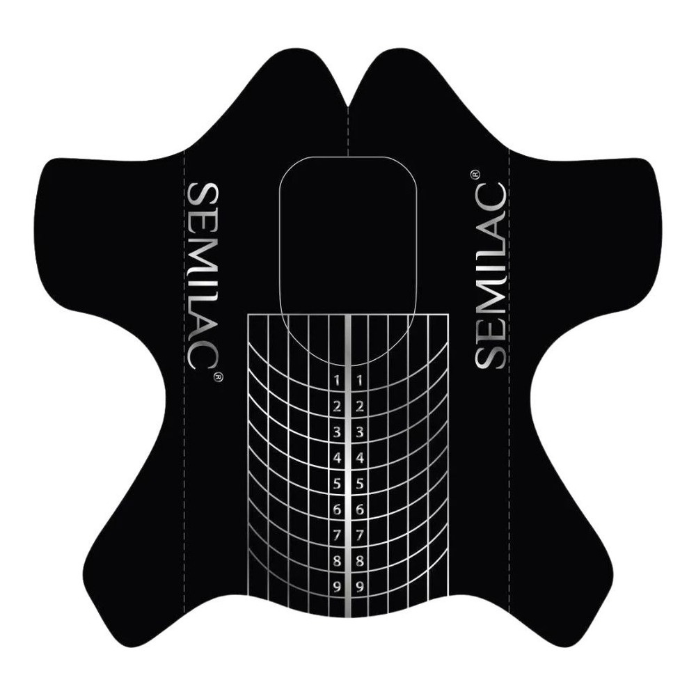 Semilac Shaper Wide Nail Forms 100pcs