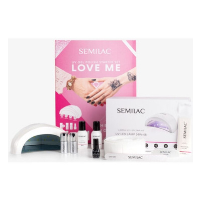 Semilac Love Me Customized Starter Set UV/LED Lamp 24W/48W