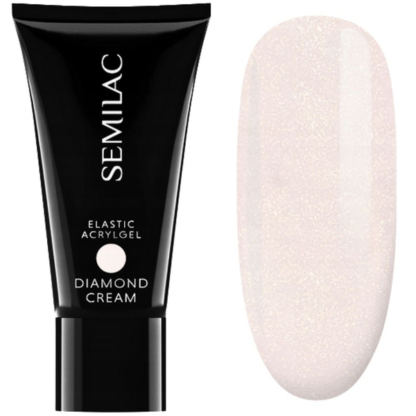 Semilac Elastic Acrylgel - Diamond Cream 30g