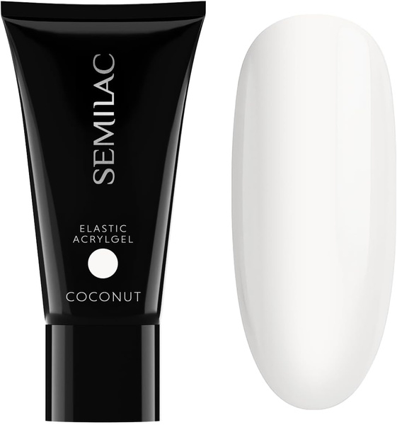 Semilac Elastic Acrylgel - Coconut 30g