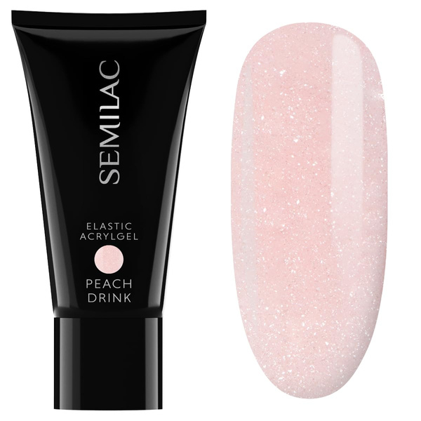 Semilac Elastic Acrylgel - Peach Drink 30g