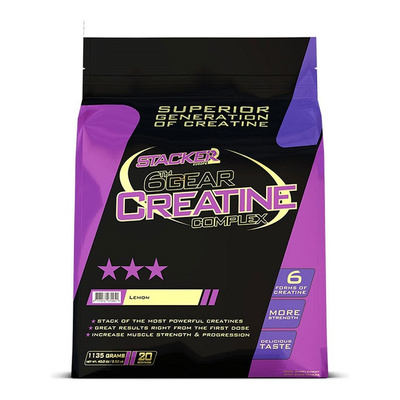Stacker2 Europe 6th Gear Creatine Complex, Lemon - 1135g
