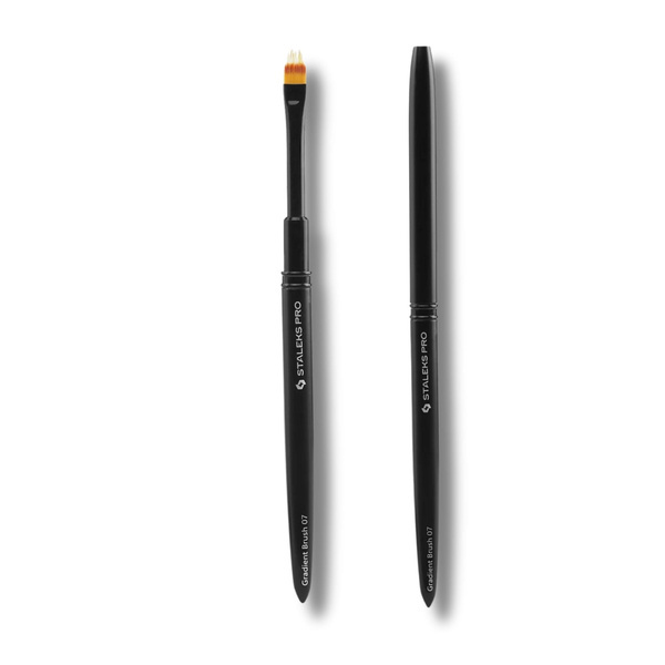 Staleks Pro Expert Gradient Nail Art Brush Straight 7 mm/ Width 11mm/Length 18cm