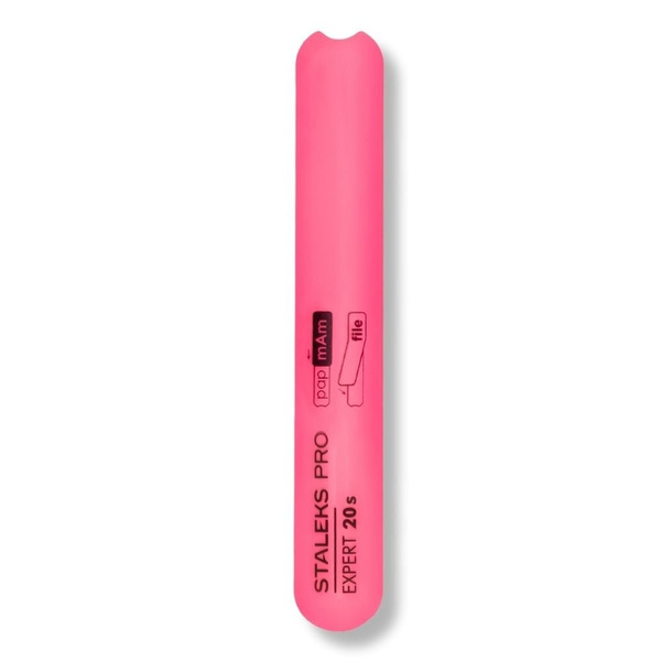 Staleks Pro Expert 20s Beveled Straight Plastic Nail File Base For Disposable Files SPBE-20s 130mm