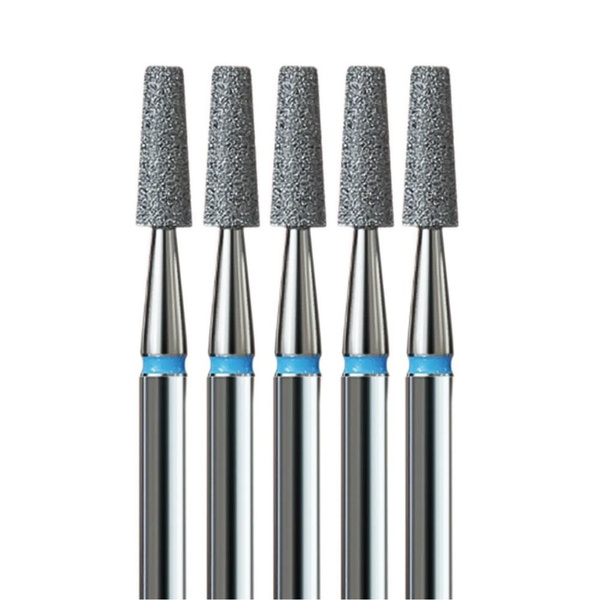 IQ Nails Diamond Cone Drill Bit for Cuticles 2.5mm Set 5pcs