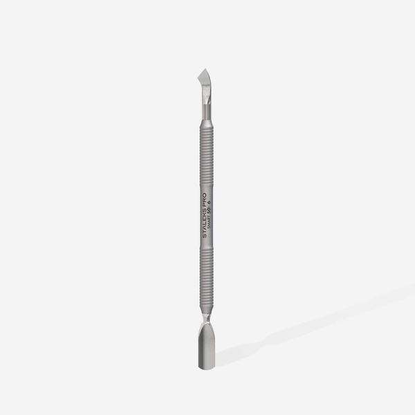 Staleks Pro Smart 50 Type 6 Manicure Pusher Rounded Narrow Pusher And Bent Blade 135mm