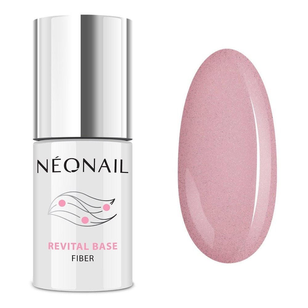 NeoNail UV/LED Revital Base Fiber Blinking Cover Pink 7ml