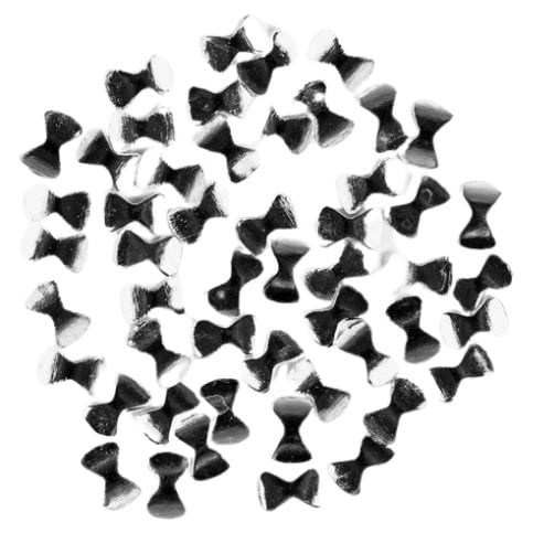 Semilac Nail Decoration Silver Ribbons 50pcs