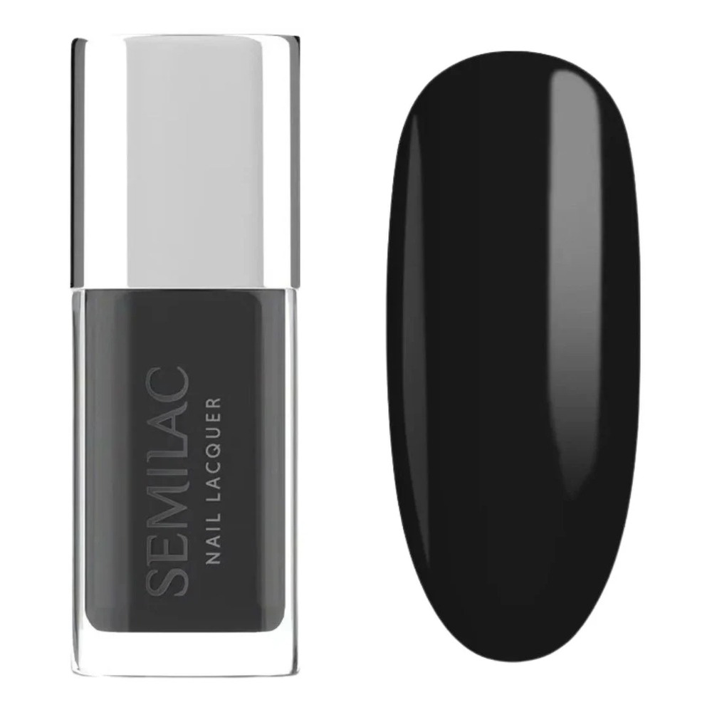 Semilac Classic Classic Nail Polish 109 Classic Black 9ml