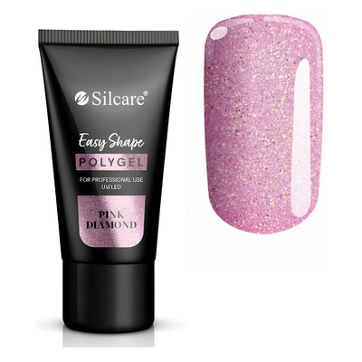 Silcare Easy Shape Polygel Nail Builder Pink Diamond 30ml