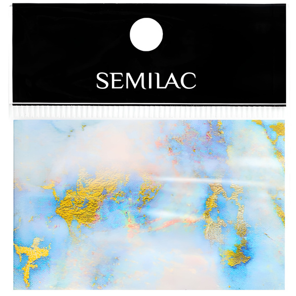 Semilac Nail Transfer Foil Blue Marble 07