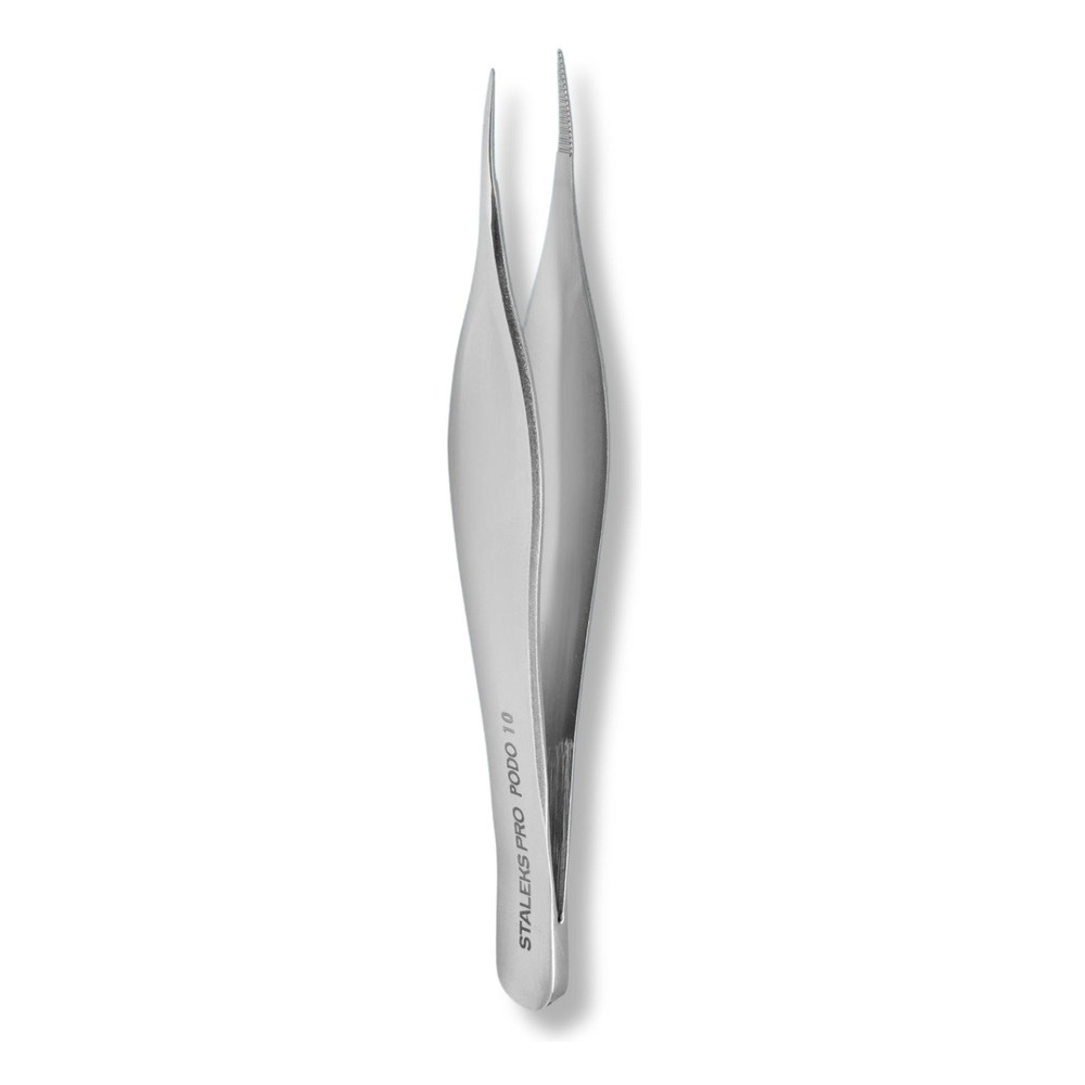 Staleks Pro PODO 10  Podology Splinter Tweezers Ergonomic Precision Instruments TP-10