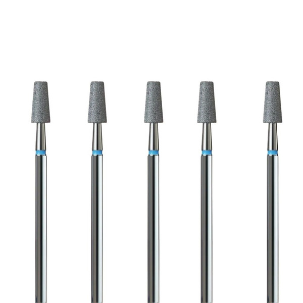 IQ Nails Diamond Nail Drill Bit Cone for Cuticles 0.40mm 5pcs
