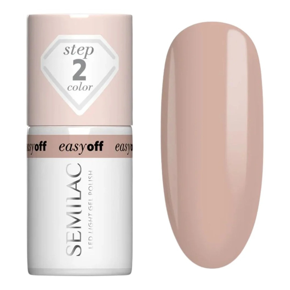 Semilac Easy Off Hybrid Gel Polish 014 Caffe Frappe 7ml