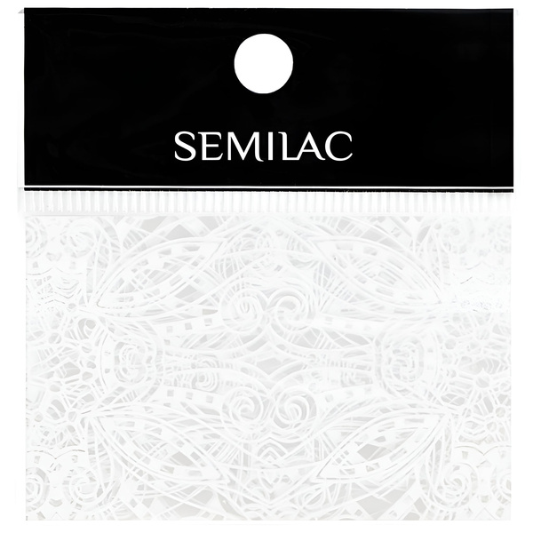 Semilac Nail Transfer Foil White Lace 15 