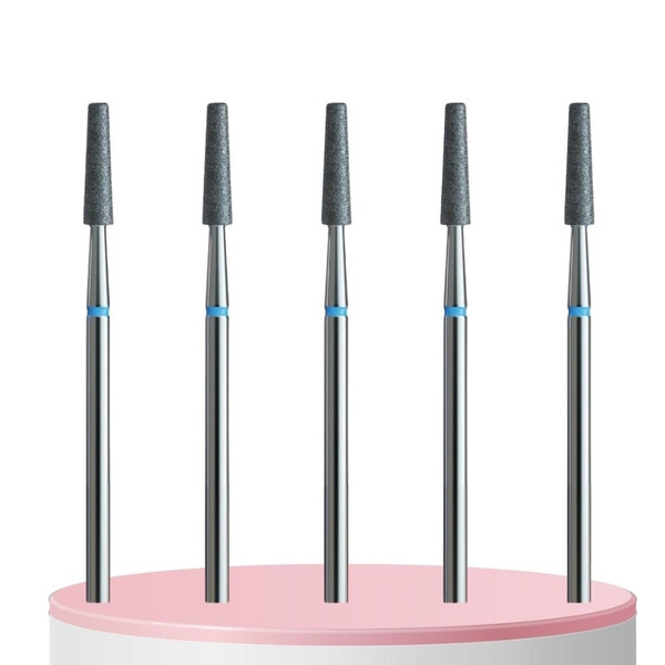 IQ Nails Professional Diamond Drill Bits Cut Cone 2.3mm 5 pcs