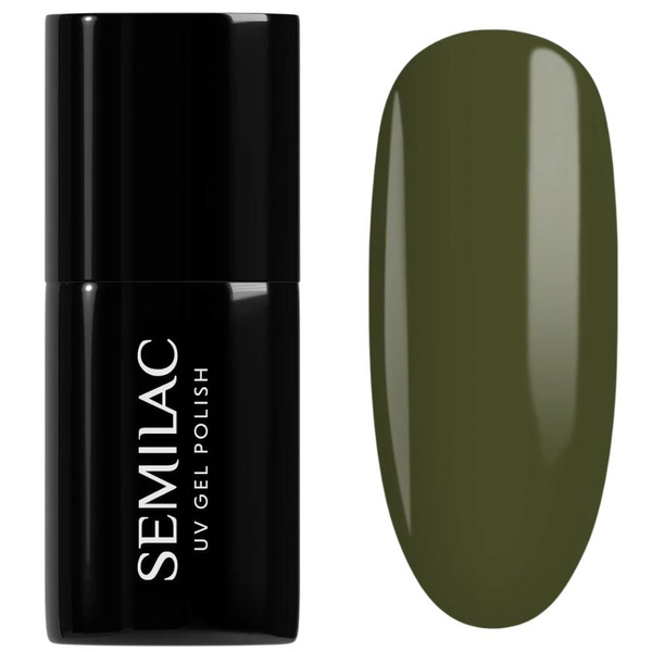 Semilac Into Her Nature UV/LED Soak Off Hybrid Gel Polish - 421 Baobab Green 7ml