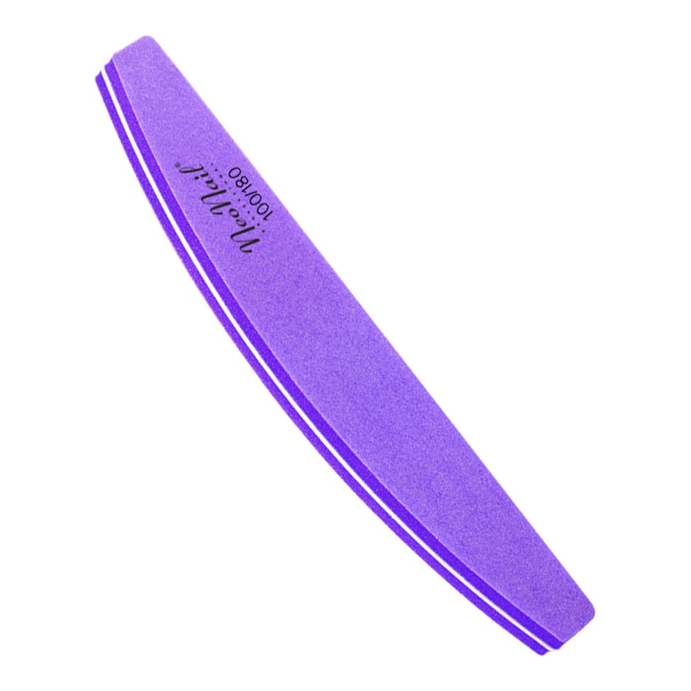 NeoNail Boat Polisher 100/180 Purple 1 Piece