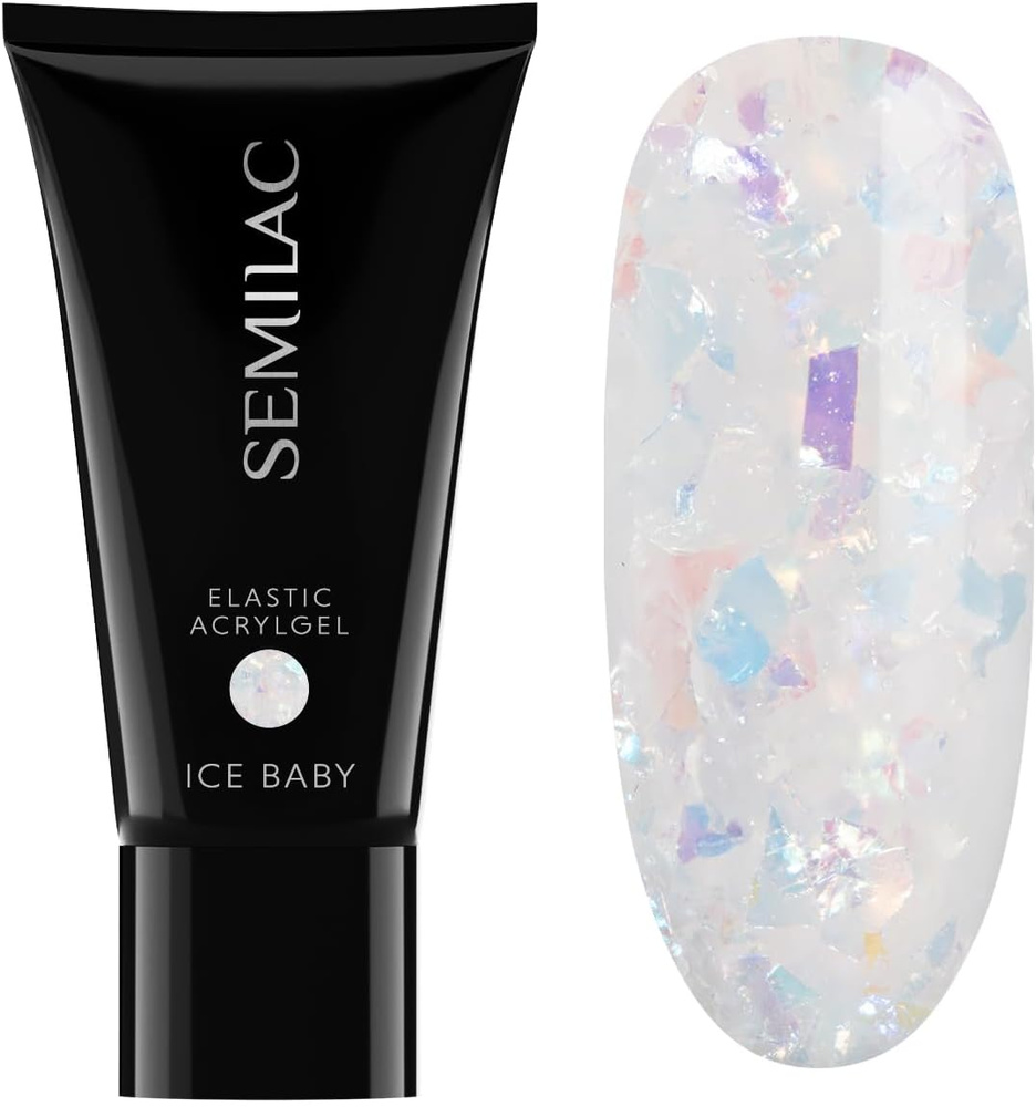 Semilac Elastic Acrylgel - Ice Baby 30g