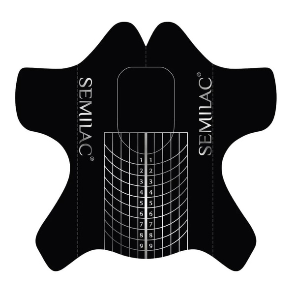 Semilac Shaper Wide Nail Forms 100pcs