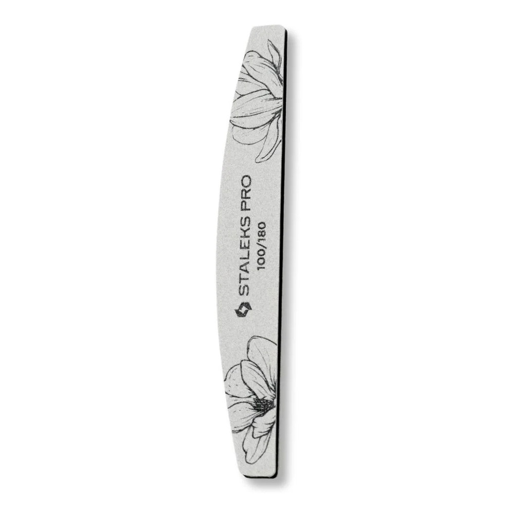 Staleks Pro Expert 40 Crescent Mineral Nail File 100/180 1pc