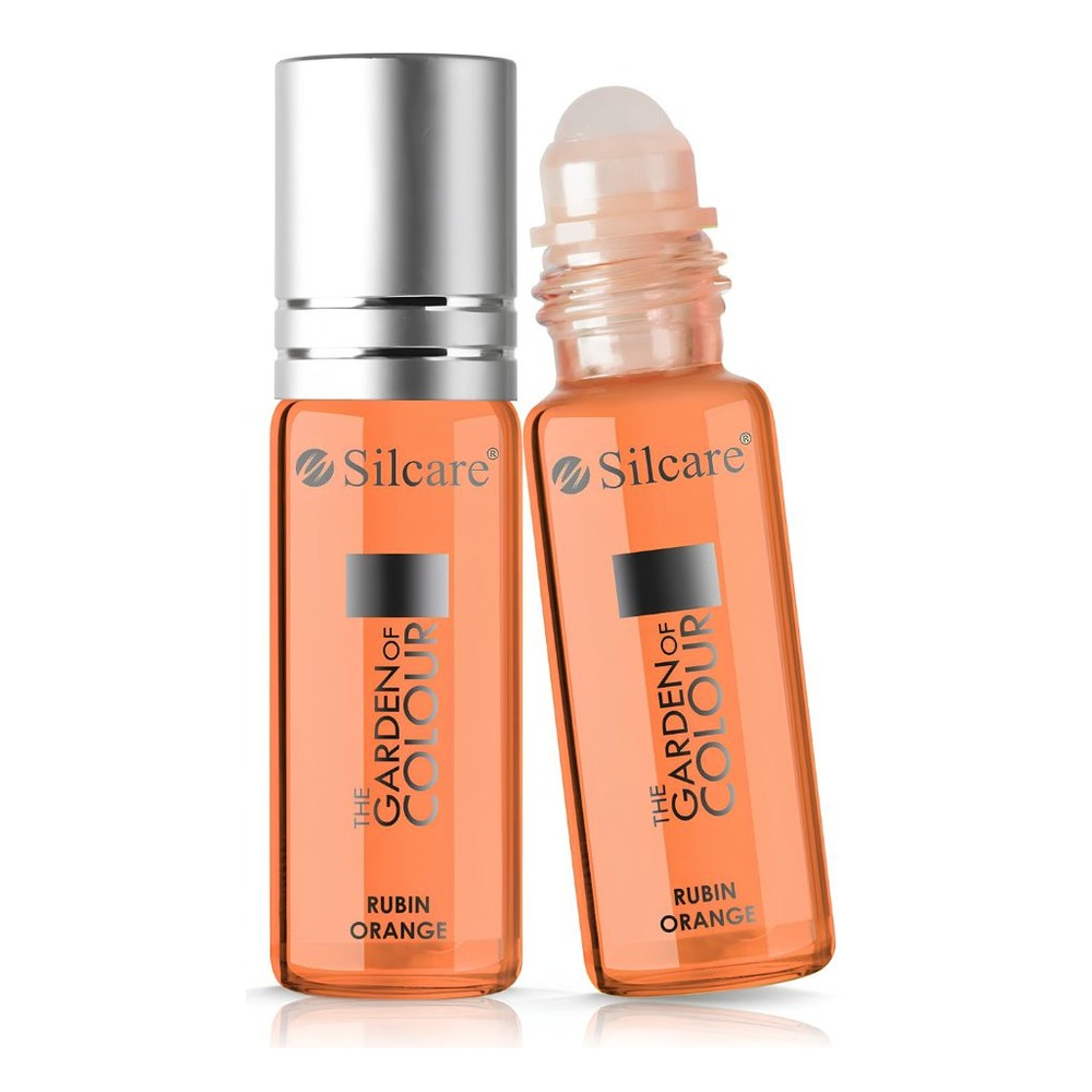 Silcare Garden of Colour Rubin Orange Roll-On Nail & Cuticle Oil 11ml