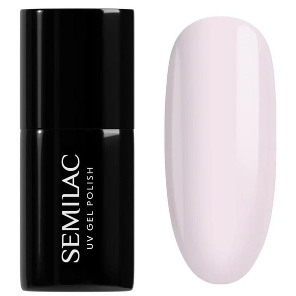 Semilac UV/LED Soulmate Mix Soak Off Gel Hybrid Nail Polish - 385 Pastel Pink Sky 7ml